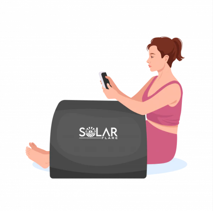 Solar Flare Far Infrared Capsule: Natural Detoxification, Repair & Maintain Health, Improve Heart Health, Accelerate Metabolism & Weight Loss, Boost Immunity, Relieve Pain & Discomfort