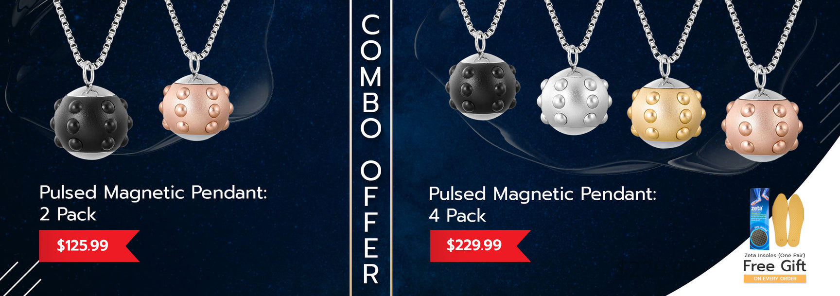 Pulsed Magnetic Pendant Combo Offer